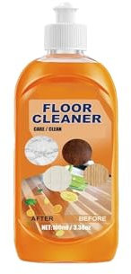 Vacuum Cleaner Floor Cleaner, Strong Stain Removal, Scale Removal, Brightening, Ceramic Tile Cleaner, Wood Floor Cleaning and Polishing(Orange-1 pcs)