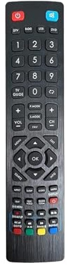 ATOMUSERLY 1 Mando a Distancia de Repuesto for Blaupunkt LCD 3D Smart TV