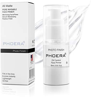 Face Primer Pore Under Foundation Oil-control Long Lasting Makeup Foundation Oil-free Makeup Base for All Skin Types (18 ML)