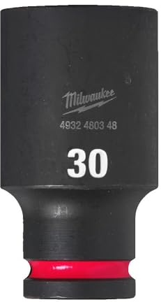 Milwaukee 4932480348 30mm 1/2 Shockwave Deep Impact Socket