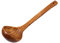 Schöpflöffel aus Holz Mit Langem Griff, Suppenkelle, Große Schöpfkelle, Natürliche Geschirr, Gelten Rühren Kochen (Braun)