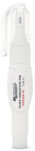 MG Chemicals 842AR-PS Silver Conductive Pen, 2 mL (3.65 g)