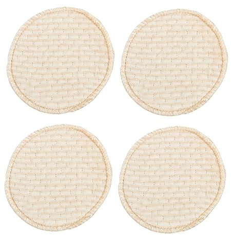 JOINPAYA 4stücke Baumwolle Stillkissen Saugfähige Brustmatte Milchpads Waschbar Stillpads Für Schwangere