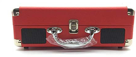 CAFIEDR Tocadiscos Retro, Tocadiscos Retro, Tocadiscos Gramófono con Altavoces Inalámbricos, Tocadiscos con Transmisión por Correa Bluetooth, Re