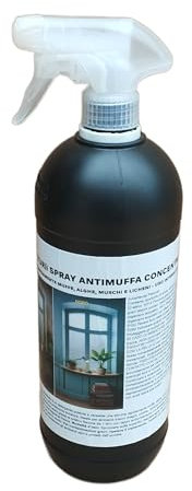 Naturìì Spray Antimuffa PROFUMATO Elimina Muffe, Alghe, Muschi e Licheni Uso Interno ed Esterno Formula Concentrata da 1L