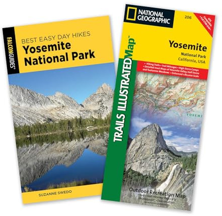 Best Easy Day Hiking Guide and Trail Map Bundle: Yosemite National Park (Best Easy Day Hikes Series)