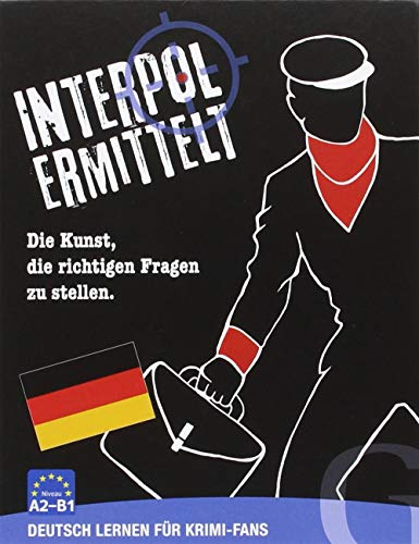 Hueber Verlag GmbH Interpol ermittelt – Deutsch Lernen für Krimi-Fans: Die Kunst, die richtigen Fragen zu Stellen/Sprachspiel