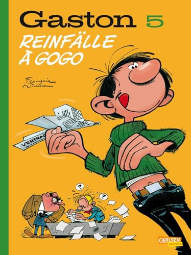 Gaston Neuedition 5: Reinfälle à gogo (5): Der Comic-Klassiker für chaotischen Humor