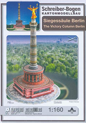 Schreiber-Bogen. Kartonmodellbau. Siegessäule Berlin