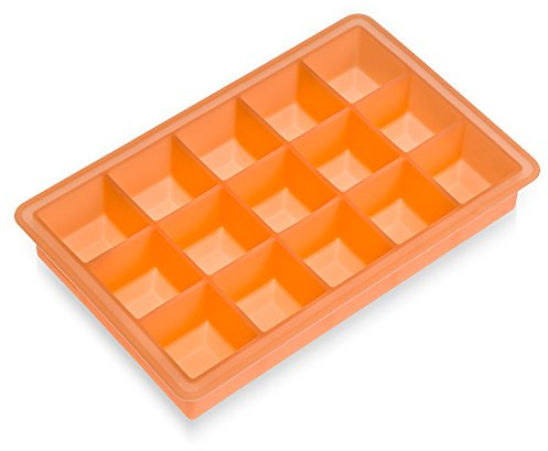 Culinaris Lurch - Eiswürfel Former 3x3 cm Pfirsich