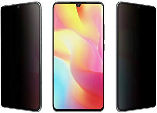 Thorani Filtre de confidentialité en 2 Parties:Protecteur d'écran de Protection de la Vie privée, résistant aux Rayures, optimisé pour Les Coques de téléphone Portable, Transparent, Xiaomi Mi 10lite