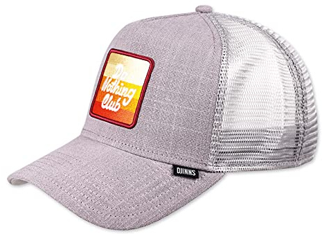 Djinns - DNC2 Hippie (Grey) - Trucker Cap Meshcap Hat Kappe Mütze Caps