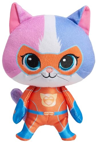 Just Play Disney Junior SuperKitties Small Plush Fylld Animal, Buddy, Kitten, Barnleksaker för åldrar 2 upp av