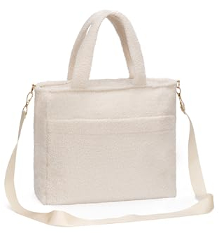 Fillikid Wickeltasche Teddy Big Exklusiv | Stilvolle Wickeltasche aus weichem Teddy-Material | Mit goldenen Details Wickelauflage, Schultertragegurt & Befestigungshaken für Kinderwagen & Buggys