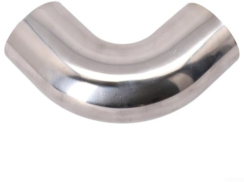 Erreichen Sie perfekte Winkel, Edelstahl-Rohr, 90-Grad-Rohr, poliertes Rohr (51 mm)