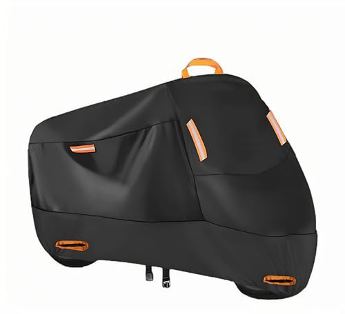 LJJWIW Moto Housses pour Piaggio MP3 500,Bache Pluie Anti Poussière,Couverture RéSistant Neige Extérieure Vent,Motor Scooter Housse Respirante UV Respirant Anti-Vent,XXL