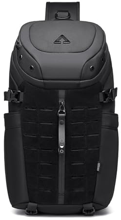 FANDARE Brusttasche Herren Schultertaschen Sling Shoulder Bag Crossover Bag Große Kapazität Umhängetasche Männer Umhängetasche für Reise Schule Wandern