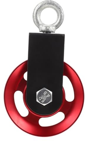HOMOCONO 1Stk Rolle fitness geräte fitnessgeräte fitnesgeraete Hebezeug Zubehör Kletterausrüstung pulley tragendes Riemenscheibenrad Riemenscheibenbefestigung Trainingsgeräte stilles Rad