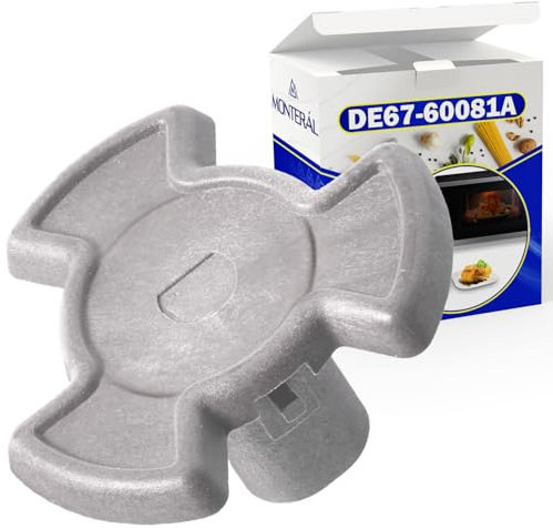 MONTERAL Platine Accouplement Entraînement pour Plateau Micro Onde avec Le Code Original DE67-60081A DE6760081A pour Samsung - Garantie de 10 Ans