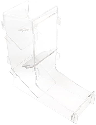 OFFIGAM Torre Per Dadi Trasparente Decorativa Resistente All Usura Accessori Per Giochi Dadi Facile Da Trasportare e Riporre Per
