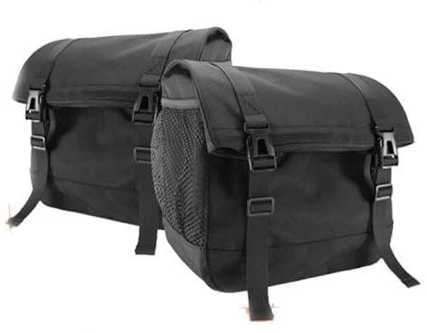 SAQIYEU Hecktasche Motorrad Kompatibel Mit Qianjiang Flash 300 Motorradhelmtasche Spezialisierte Abnehmbare wasserdichte Seitentasche Geeignete Satteltasche Aufbewahrungstasche
