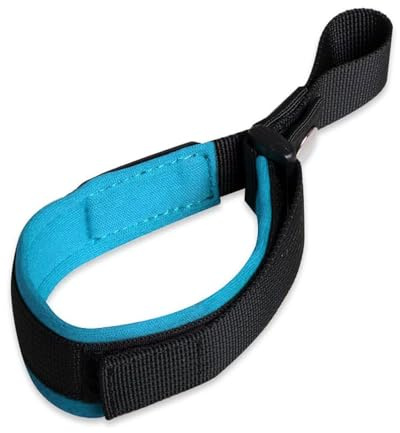 Pet Wrist Strap Hands Free Dog Leash Short Rope Free Wrist Strap Adjustable Anti Dislodging for Training Lead for Small to Large Dogs Lake Blue