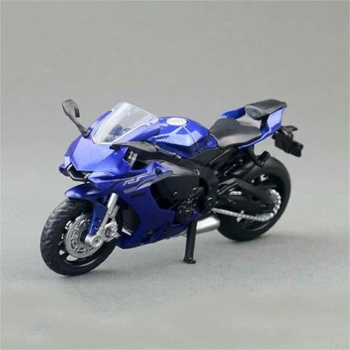 Leksaksmotorcykel Diecast Metal För Model 1/18 Samling Present Till För Yamaha Yzf-R1 Yzfr1(Blue)
