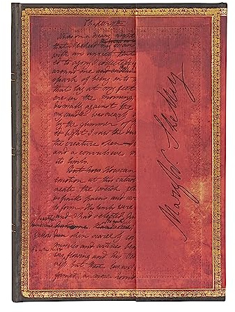 Mary Shelley, Frankenstein (Embellished Manuscripts Collection) Midi Lined Hardback Journal (Wrap Closure): Hardcover mit Klappumschlag