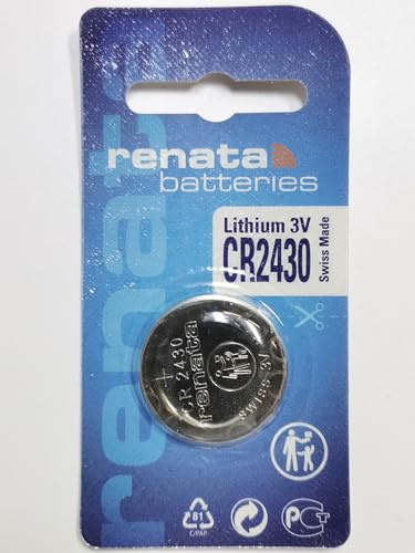 10 x Renata 2430 Swiss Made Lithium-Knopfzelle