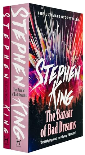 Stephen King Collection 2 Books Set (The Bazaar of Bad Dreams, Elevation)