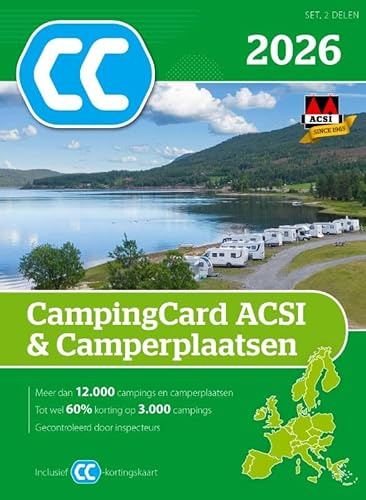 Campingcard ACSI & camperplaatsen 2026: Set 2 delen (ACSI Campinggids)