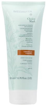 Medavita Choice Color Hair Mask CARAMEL 200ml Maschera Nutriente Riflessante CARAMELLO