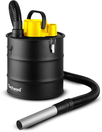 Techwood 20L TACS-1226, Aspirapolvere Cenere, Nero e Giallo, Multicolore, Taglia unica, 20 Liters