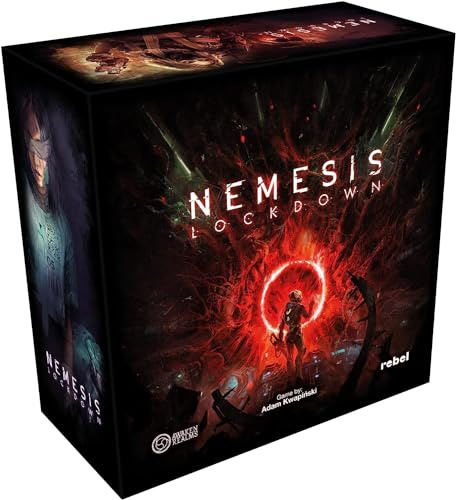 Awaken Realms | Nemesis: Lockdown - Eigenständige Erweiterung | Brettspiel | Ab 12 Jahren | 1-5 Spieler | In Englisch
