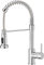 FORIOUS Miscelatore Cucina, Rubinetto Lavello Cucina, Acciaio Inox Ad Alta Pressione Orientabile a 360°Monocomando, Cromo Lucido