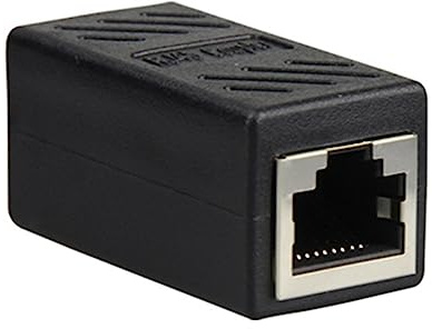 CY Adattatore CAT6 RJ45 femmina a femmina connettore LAN Ethernet cavo di rete adattatore di estensione con scudo