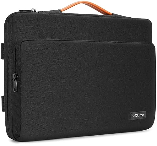 KIZUNA Laptoptasche 12 13 Zoll Laptop Notebook Tasche Für 13.6 MacBook Air M5/MacBook Neo 13 A18 Pro/Pro 14 M4 Max/Lenovo IdeaPad Pro 5i Gen 10/Slim 7i/HP Envy x360/Huawei/Dell Bag Sleeve,Schwarz