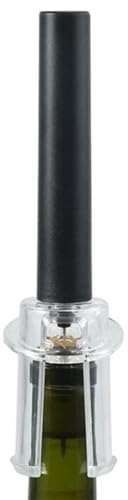 Flaschenöffner-Set – Folienschneider, Vakuum-Stopfen, müheloser manueller Korkenzieher, elektrischer Weinöffner mit Folienschneider, batteriebetriebener Wein, elektrischer Korkenzieher für