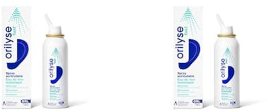 ORILYSE - Spray Auriculaire à l’Eau de Mer Isotonique Orilyse Fast - Nettoyage des Oreilles Quotidien, Prévention des Bouchons - Pour Adulte et Enfant dès 3 Ans - 100 ml (Lot de 2)
