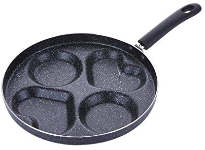 GSZCCZS Pot, Frying Pan Stone-Derived Ceramic Coating, Skillet Round Stone-Derived Fry Pan with Handle, for Gas, Electric and Ceramic