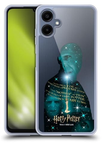 Head Case Designs Officially Licensed Harry Potter Voldemort Yew Wand Deathly Hallows XXXVIII Gel Case [Military Grade Protection] Compatible With Samsung Galaxy A06 4G