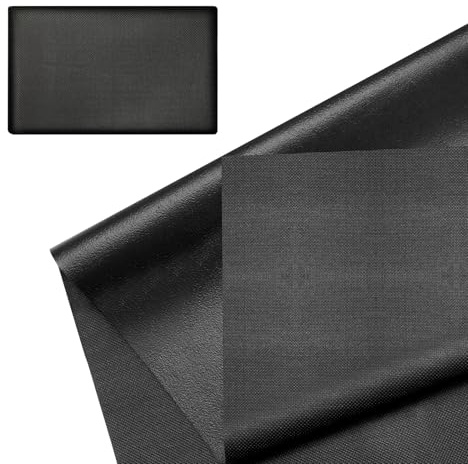 Cozary Matta antiscivolo per auto 120×100 cm Nera – Tagliabile, Impermeabile & Resistente allo Sporco, Matta in PVC antiscivolo per bagagliaio, cassetto, tappeto, animale domestico, cucina