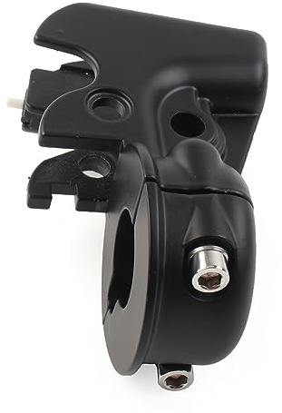 SIKUAI Supporto di montaggio per leva frizione in alluminio per moto, leva frizione con supporto di montaggio sostitutivo per Dyna per Wide Glide per, nero