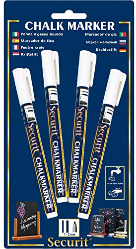 Securit Kreidemarker ORIGINAL SMALL, 4er Set 8718226493811