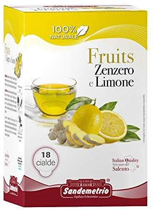 San Demetrio tisana zenzero e limone 216 cialde