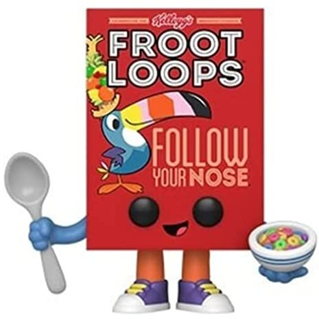 Funko POP! Vinyl: Kelloggs - Froot Loops Cereal Box - Collectable Vinyl Figure - Gift Idea - Official Merchandise - Toys for Kids & Adults - Ad Icons Fans - Model Figure for Collectors and Display