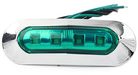 TONUSA Grüne Seitenmarkierungsleuchte, für PKW-LKW-Anhänger-Pickup 12V 24V
