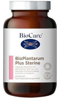 BioCare BioPlantarum Plus Sterole - Lebende Bakterien & Pflanzensterole - 90 Kapseln