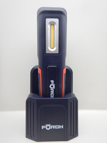 Förch LED AKKU KNICKLAMPE inkl STATION TASCHENLAMPE ARBEITSLAMPE LAMPE HANDLAMPE