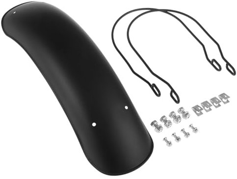 Beatifufu Motorrad-vorderrad-kotflügel Rad-kotflügel Aus Eisenmaterial Mit Halterungen Für Motorrad-spritzschutz Und Schmutzfänger Installieren